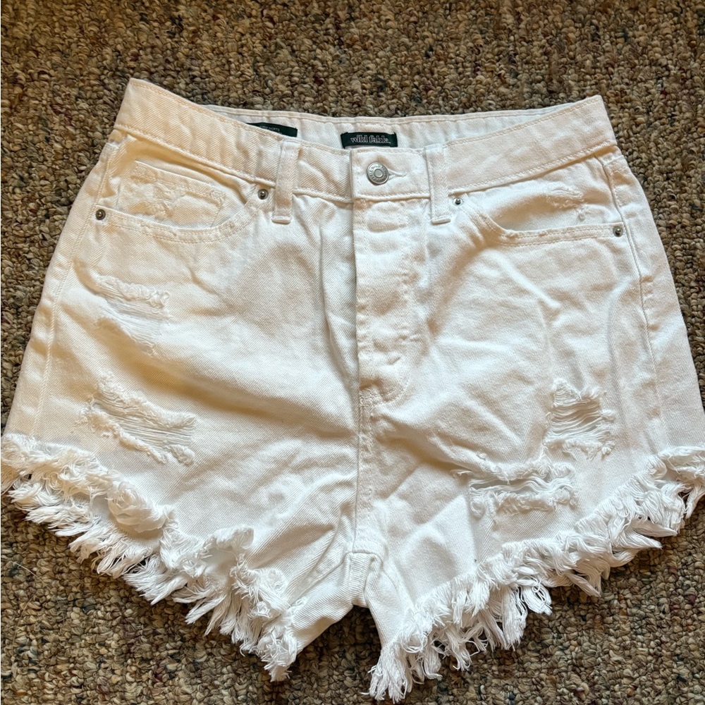Wild Fable White Shorts